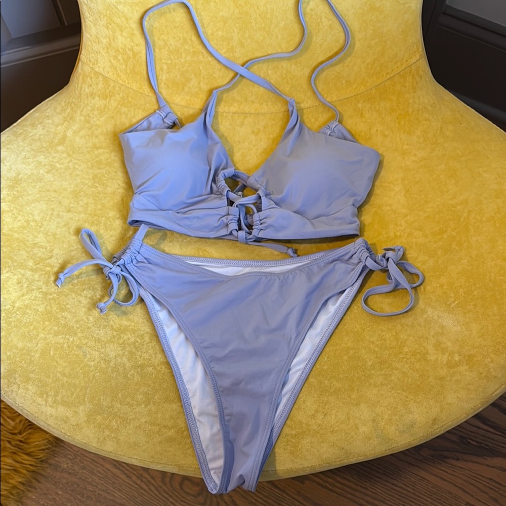 Lavender Cupshe Bikini Set